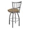 Holland Bar Stool Co OD810 Contessa Stainless Steel 36 Swivel Outdoor Bar Stool with Breeze Champagne Seat OD81036SSOD005 - alternate 3